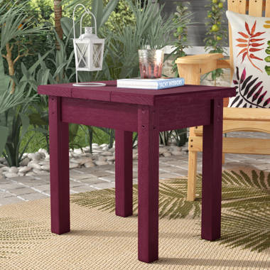 Beachcrest Home Shay Plastic Side Table Reviews Wayfair